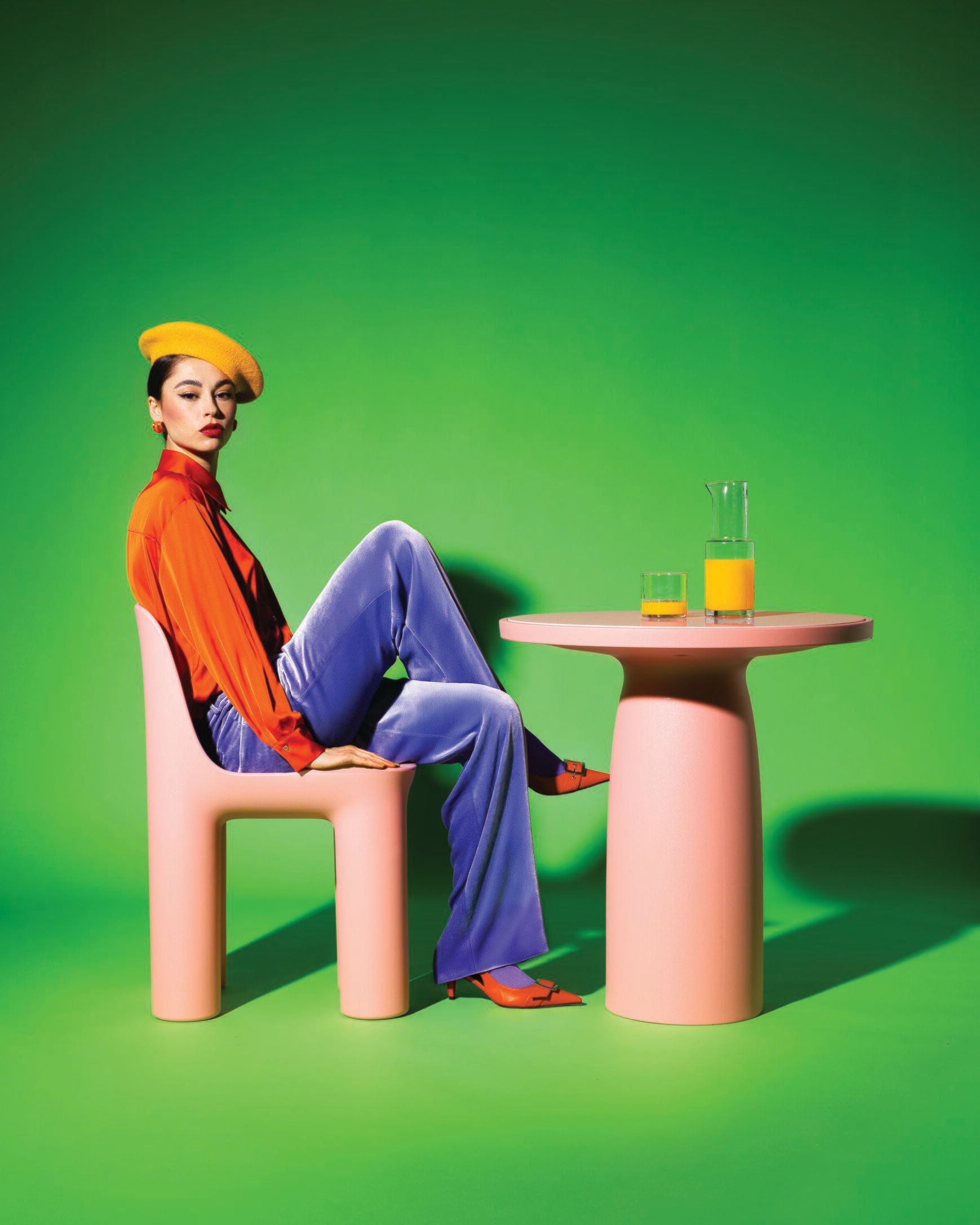 Стул из полиэтилена Qeeboo Toto, Totino, Tata ARCH-00100344 - Вид №7