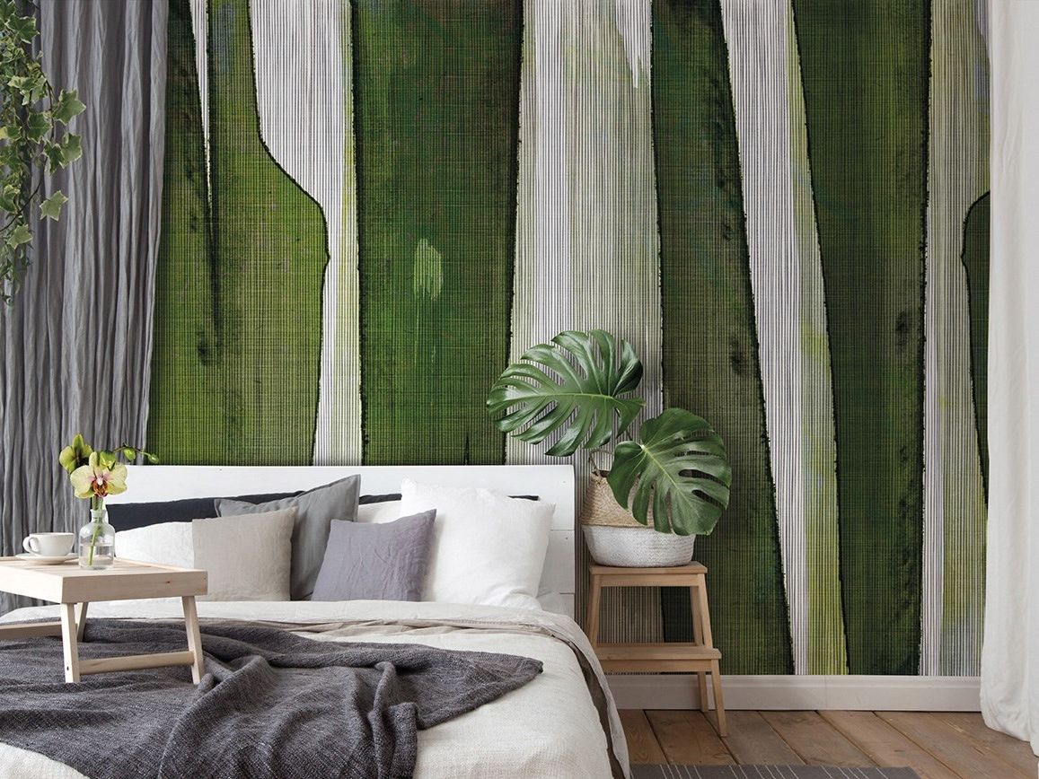 Виниловые или стекловолоконные обои N.O.W. Edizioni TEXTILE GREENVISION ARCH-00003394