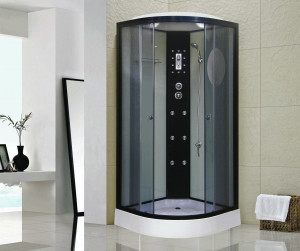 Душевая кабина NG-1901-01 (900х900х2200) низкий поддон(16см) стекло ТОНИРОВАННОЕ