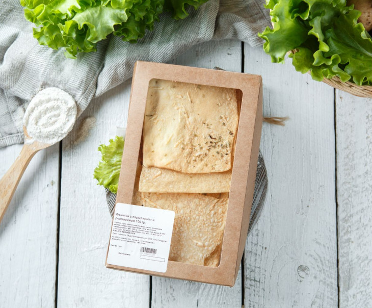 5198 Фокачча с пармезаном и розмарином Вкусляндия  - Вид №2