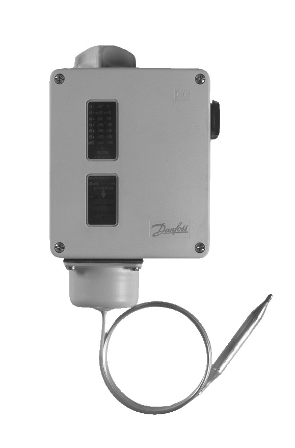 Danfoss RT — реле температуры для тяжелых условий эксплуатации RT 4 Реле температуры (термостат) 017-503666  - Вид №28