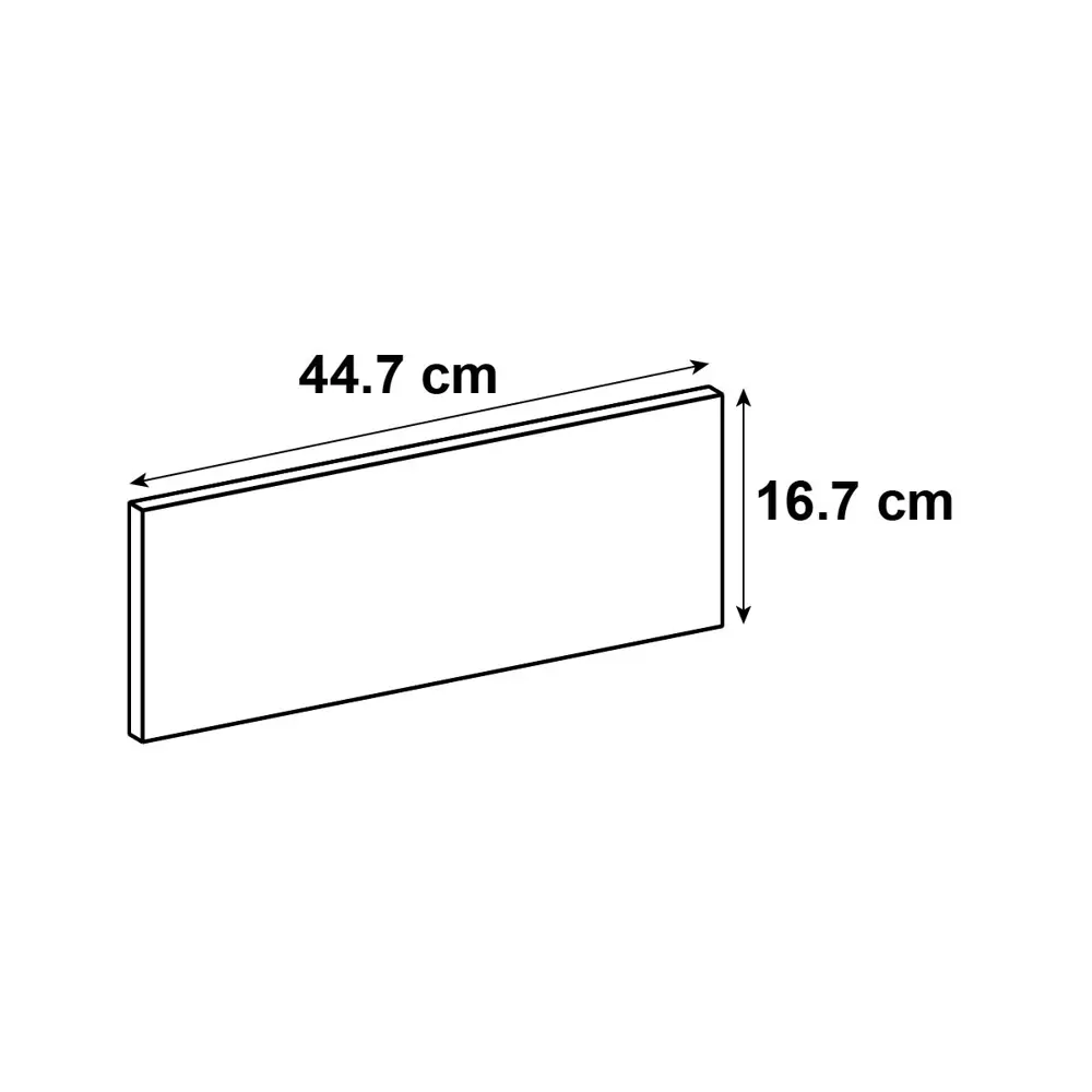 Фасад для кухонного ящика под духовку Петергоф 44.7x16.7 см Delinia ID МДФ цвет бежевый 82623836 STLM-2078823 - Вид №7