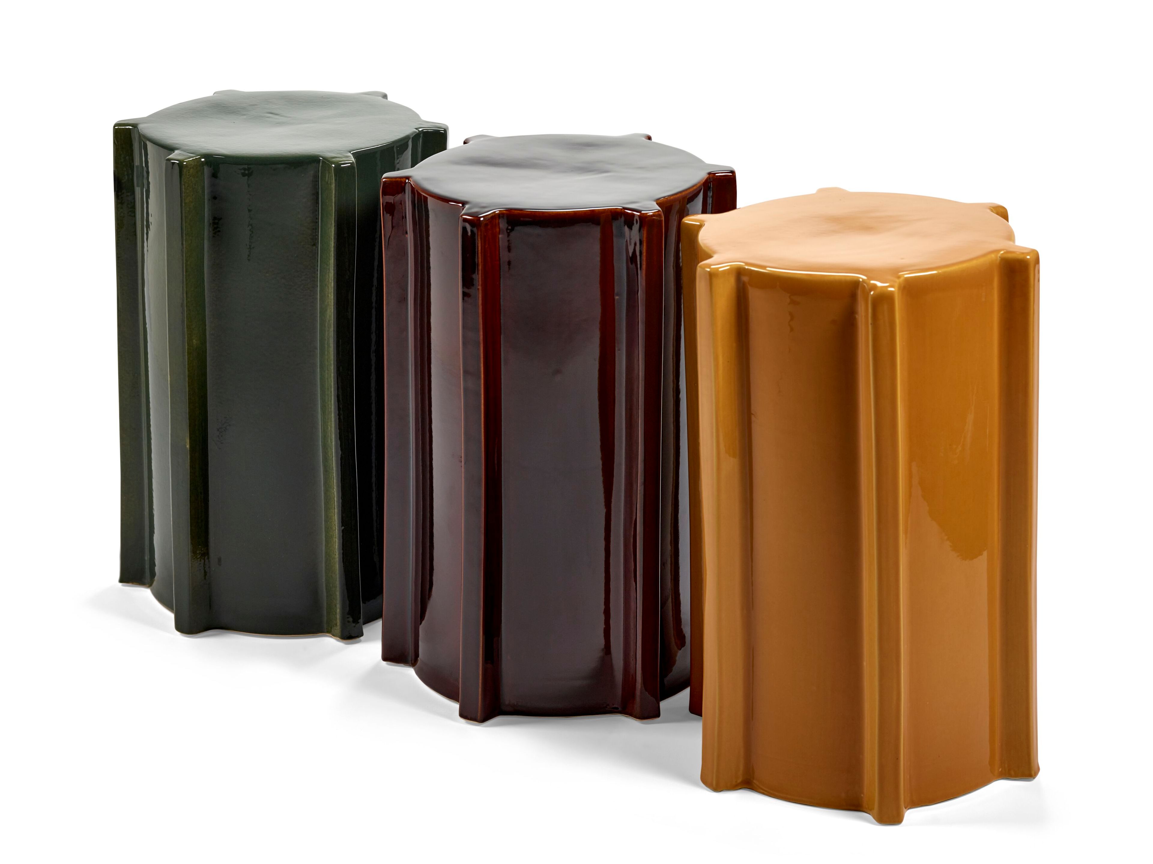 Табурет / журнальный столик из глазурованной керамики Serax пешка ARCH-00106675 - Вид №6