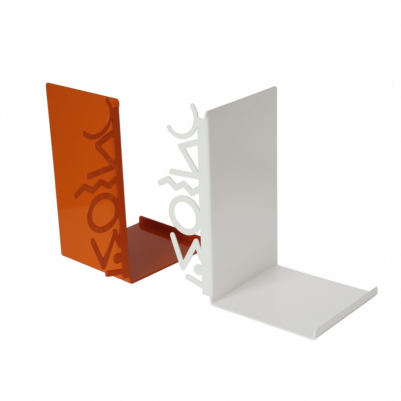 Держатель для книг "Milano80" white BONESSI  081617 Белый  - Вид №2