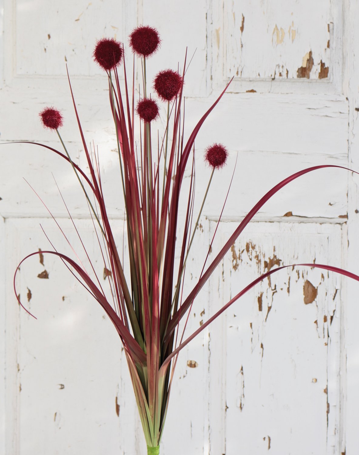 4945 490 a3 Мяч из искусственной травы, 75 см, красно-черный H-andreas  - Вид №1