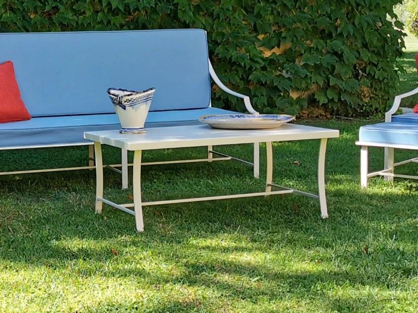 OFFICINACIANI Прямоугольный садовый стол из кованого железа Perennial sun-id-1430877 - Вид №2