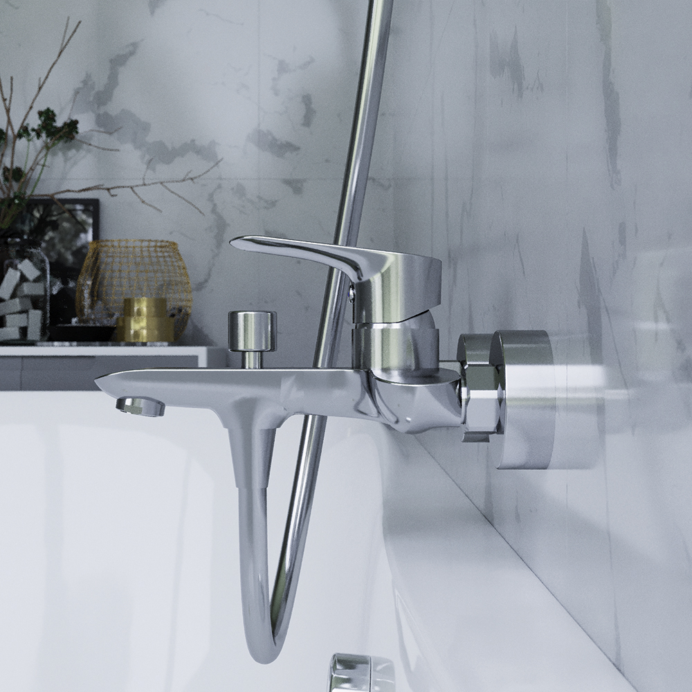 461000000 смеситель для ванны/душа Damixa Palace Grand  - Вид №6