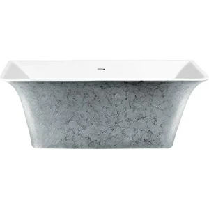 Ванна акриловая отдельностоящая Treasure Silver Lagard EVORA