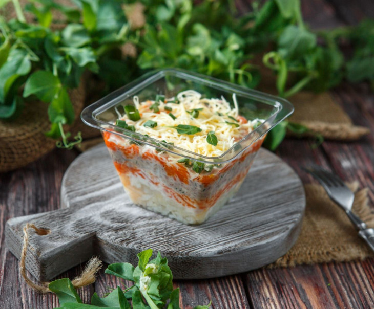 6147 Салат "Мимоза" Вкусляндия  - Вид №1
