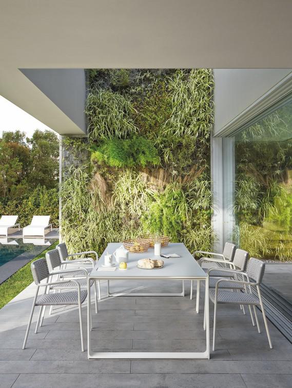 Обеденный стол pwi white f8 212,5см x 107см Manutti Prato MNST244 - Вид №10