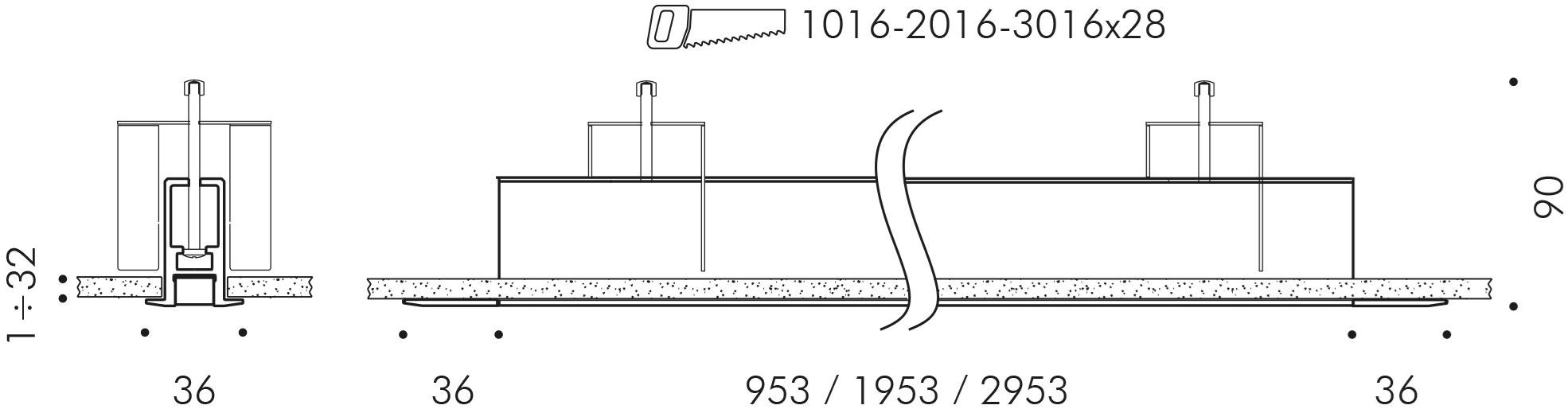 SIMES Линейный световой профиль из алюминия Barra continua sun-id-1397018 - Вид №6