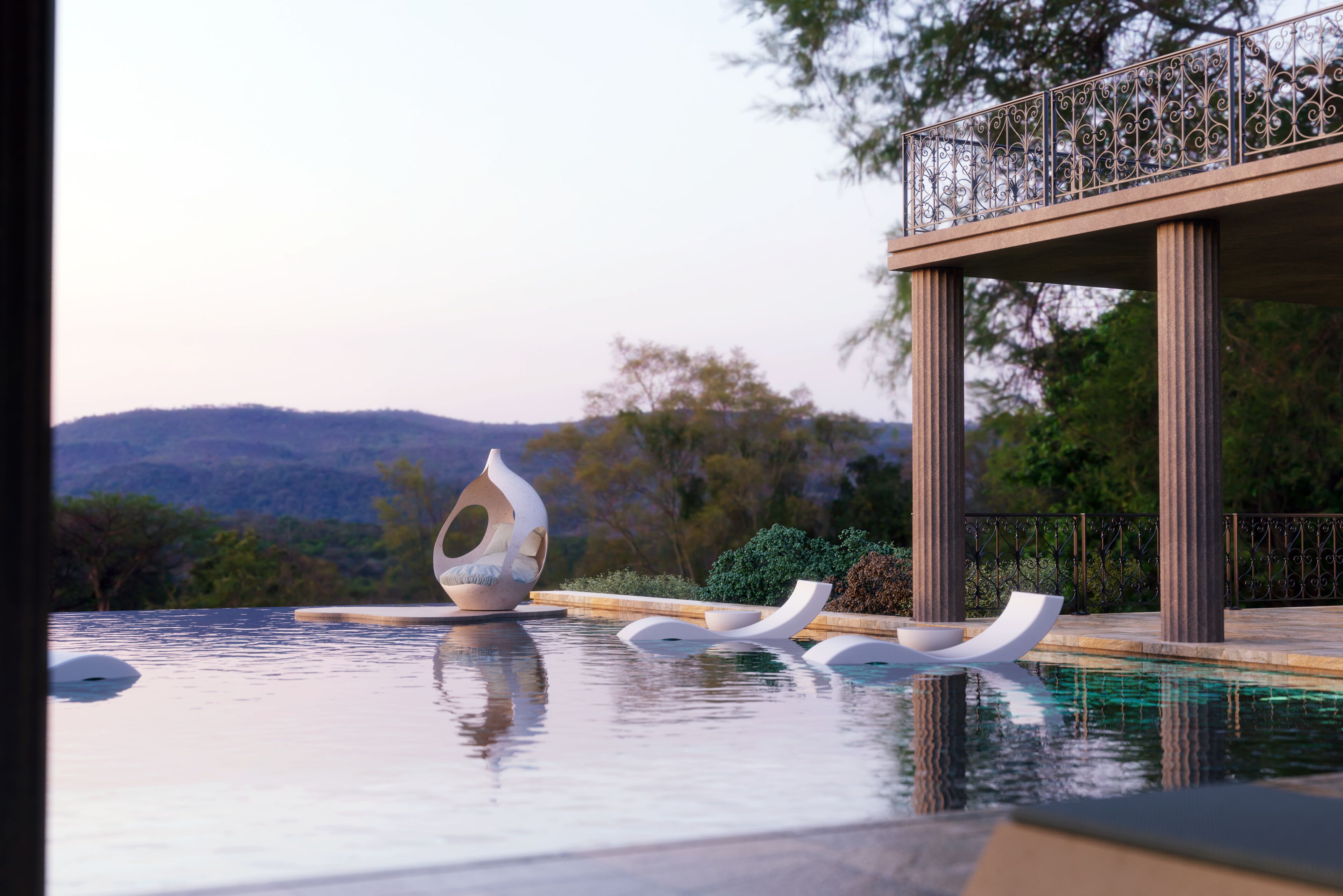 Садовая кровать из стекловолокна GANSK ARCH-00148827 - Вид №10