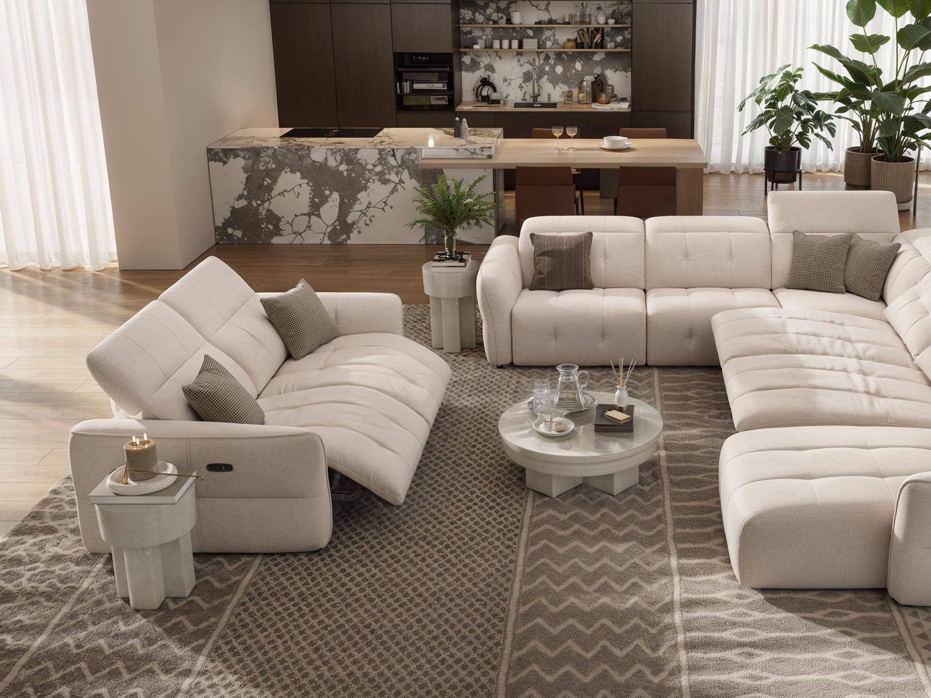 2-местный тканевый диван Sofanella Maranello ARCH-00095518 - Вид №6