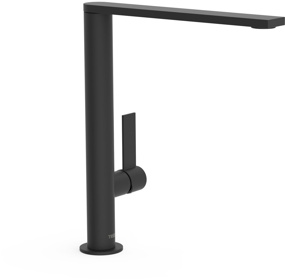 ПРОЕКТ-Смеситель для раковины TRES XXL с одной ручкой и боковым рычагом-21140501NM TRES