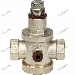 Редуктор давления STOUT 3/4" полнопроходной с отверстием под манометр SVS0008000020