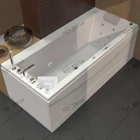 Гидромассажная ванна Wellis Vitalia E-Multi™ TOUCH sun-id-296350