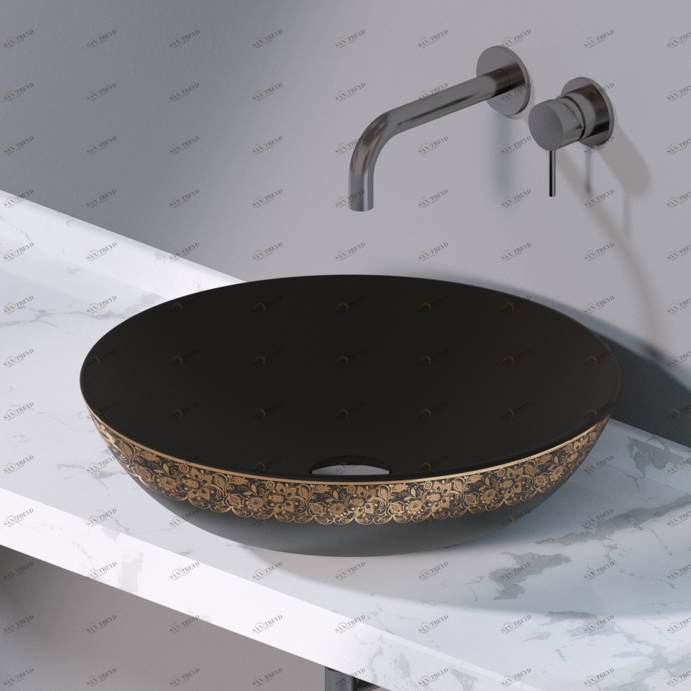 L241462G Накладная раковина на столешницу  круглая A. e T. Italia THIN AeT ITALIA