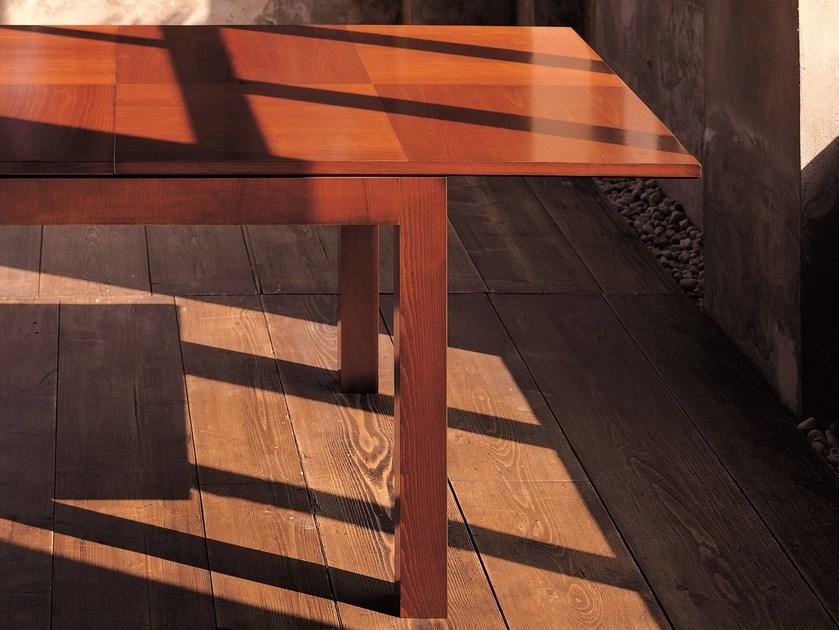 Morelato Прямоугольный раздвижной стол из вишни Scacchi Art. 5771 - Вид №4