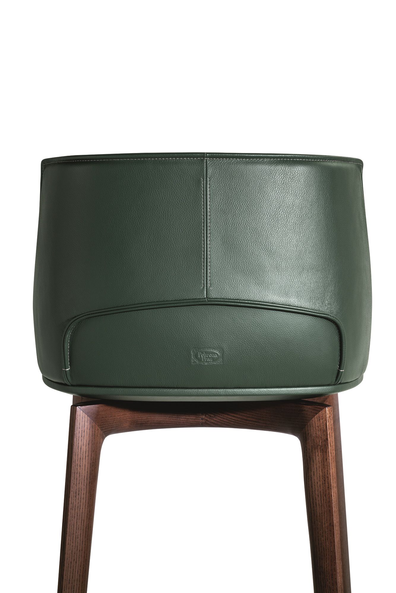 Кожаный мягкий высокий стул с подставкой для ног Poltrona Frau коллекция-столы и стулья ARCH-00134237 - Вид №3