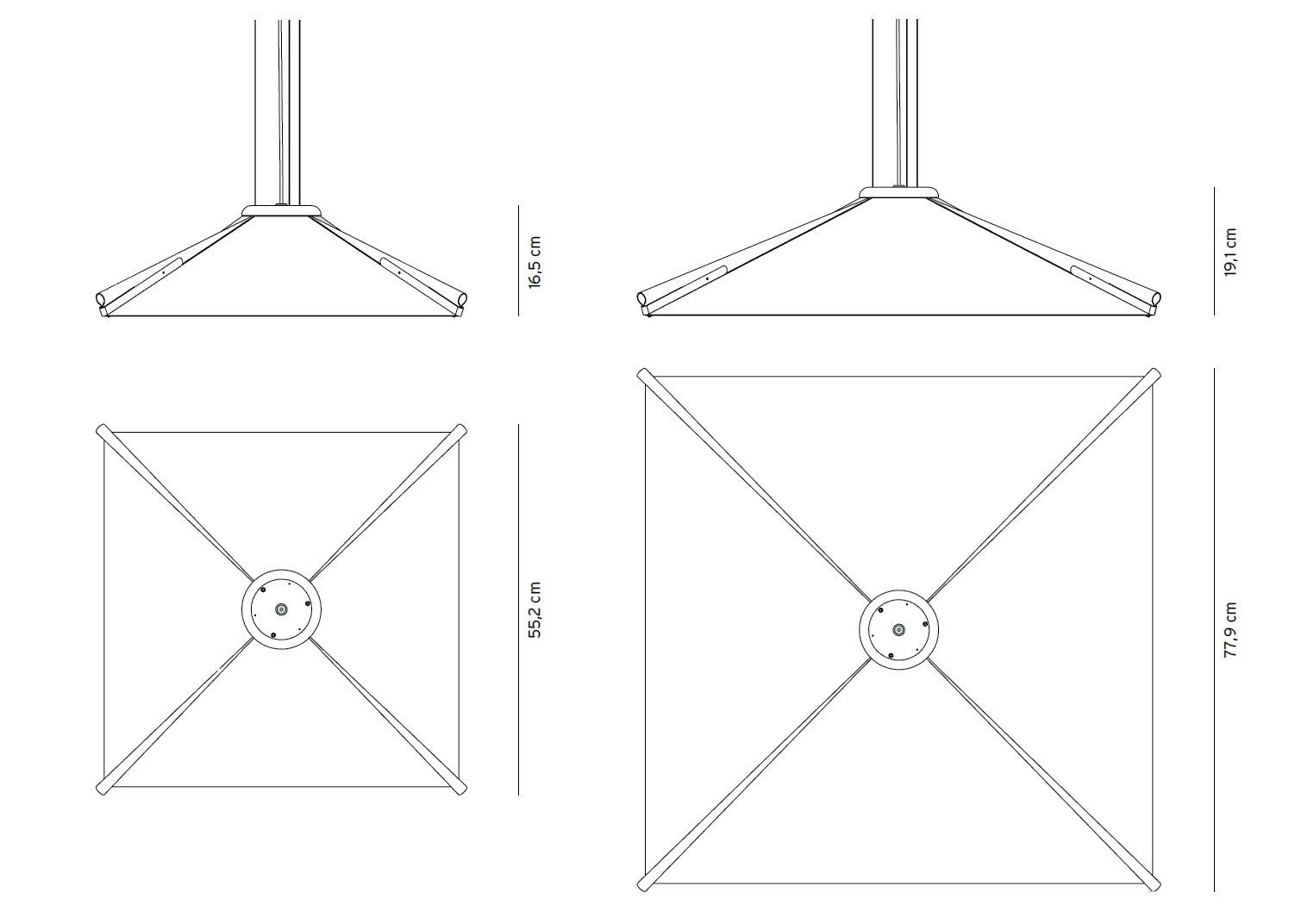 Ткань светодиодный подвесной светильник AXOLIGHT SALINA ARCH-00048776 - Вид №8
