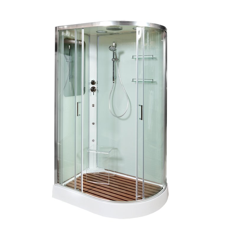 L 809 N без крыши BLACK Душевая кабина DETO Серия L А102 L с гидромассажем - Вид №4