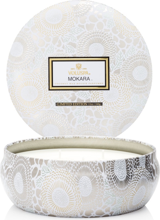 10664269 VOLUSPA Ароматическая свеча Voluspa "Гардения "Орхидея", с 3 фитилями, 340гр 