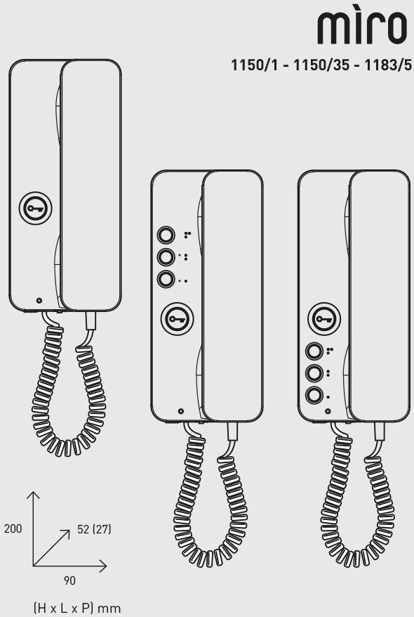Urmet Система внутренней связи Mìro MIRO sun-id-1475887 - Вид №3