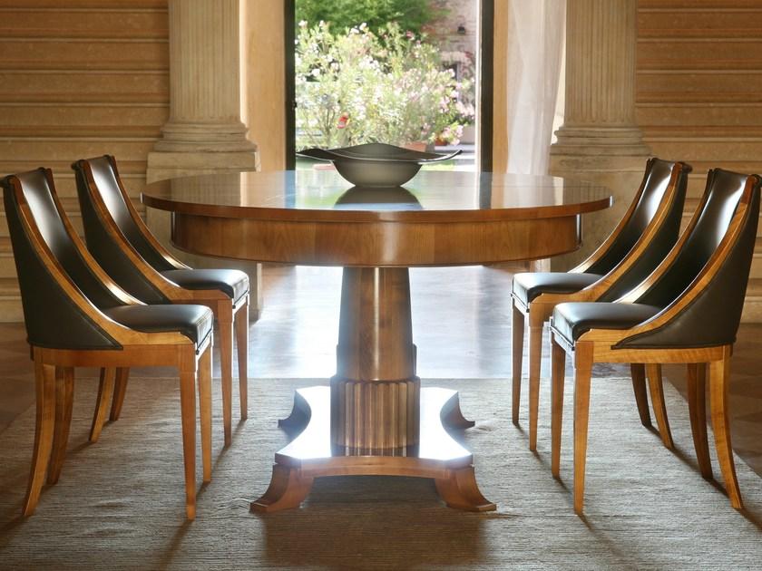 Morelato Стол овальный раздвижной в вишне Biedermeier Art. 5775 - Вид №2