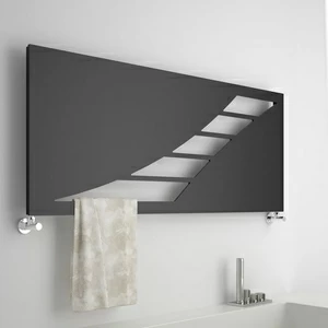 Hotech Дизайн-радиатор горизонтальный Studio Collection Seneka цвет черный