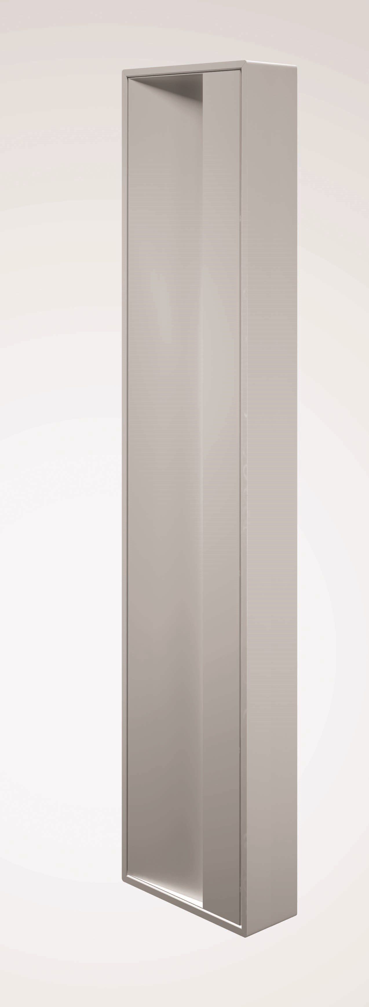 Модуль со стеклянными полками, распашная дверь с зеркалом INDA® My secret ARCH-00145609 - Вид №3