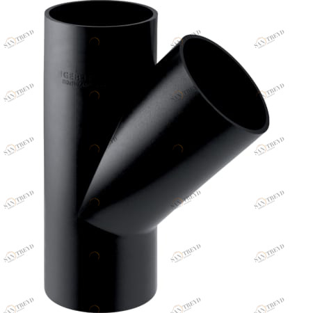 GEBERIT 366.120.16.1 Тройник Geberit PE 45° 