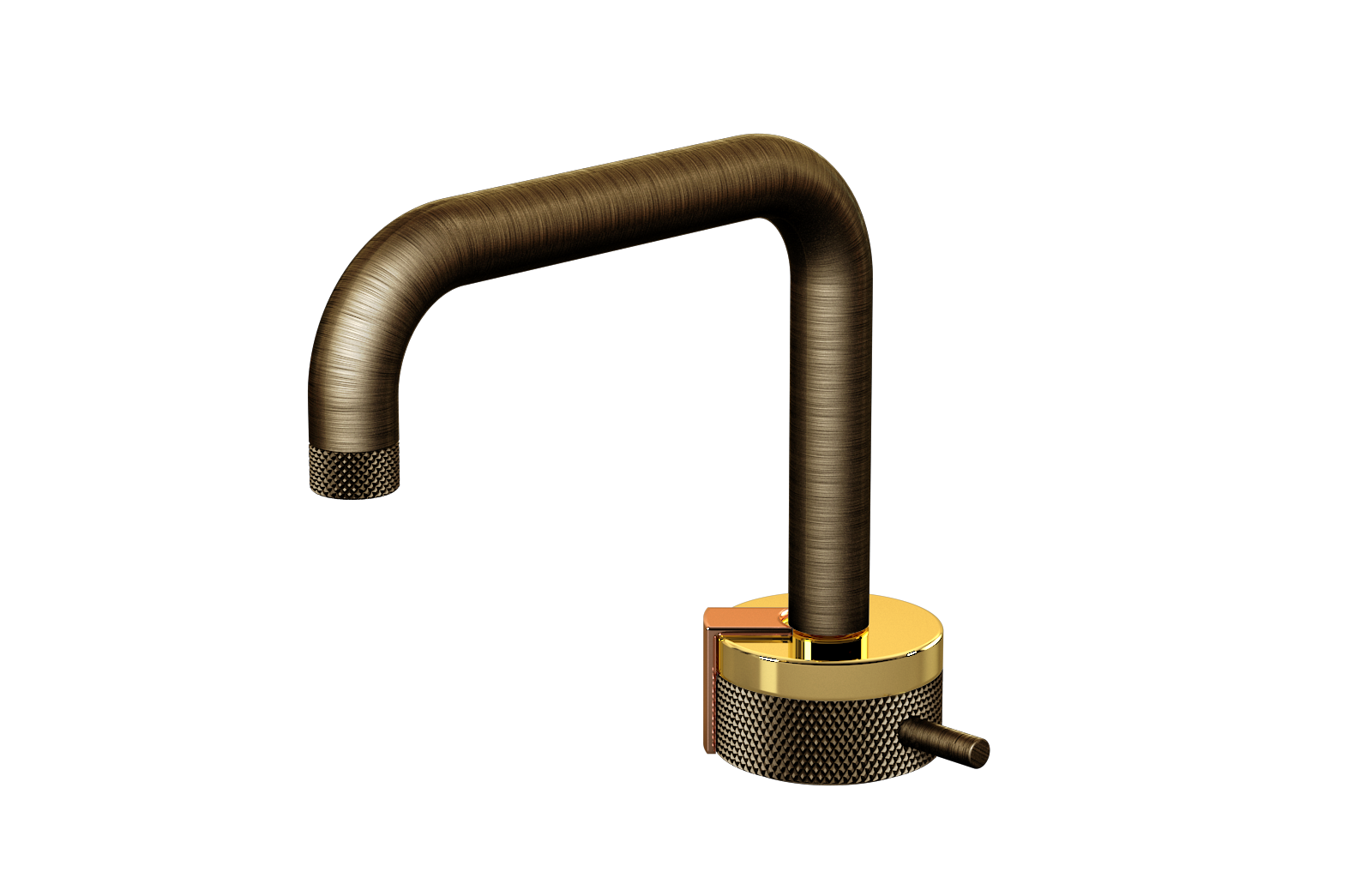 E-11500-R1AU-L2RG-VBB Однорычажный прогрессивный смеситель для раковины - излив 15,3см GRAFF MOD+