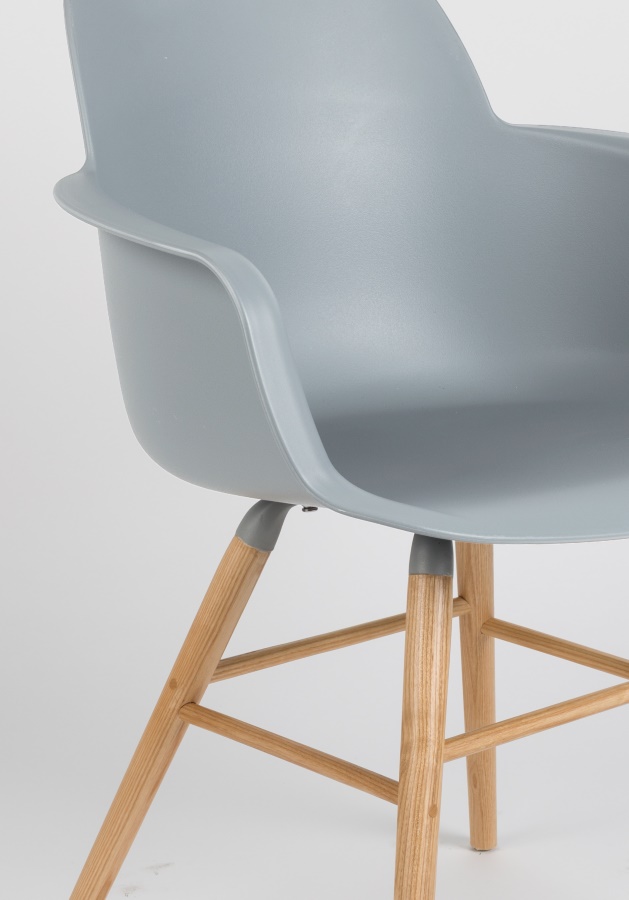 Кресло Albert Kuip светло-серое Zuiver 1200133 - Вид №5