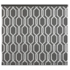 Штора рулонная Imperial 120x175 см серая