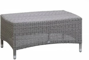 Kok Maison Низкий прямоугольный журнальный столик из полиэтилена Résine fine