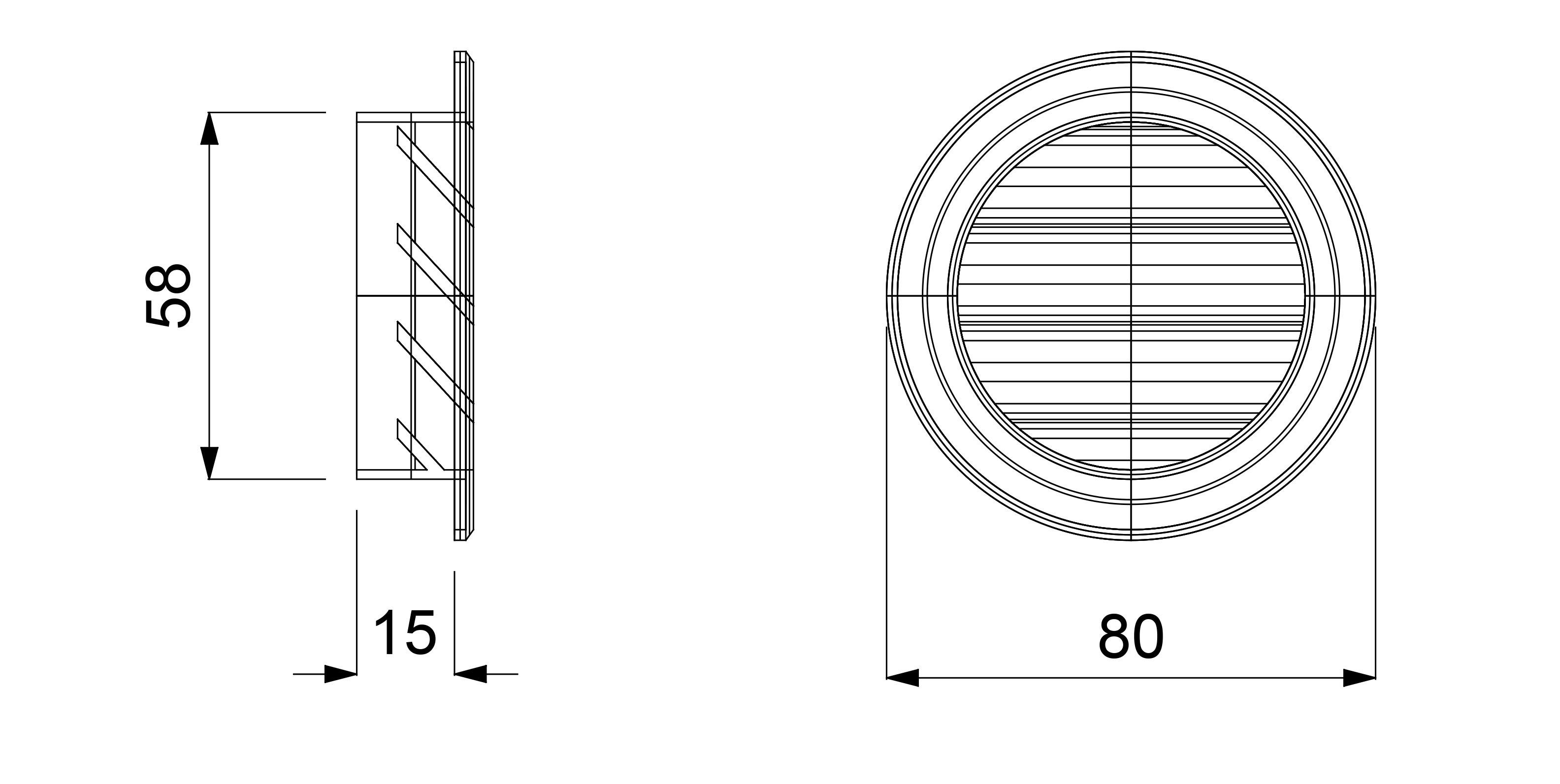 Сетка для мебели, мусорных контейнеров и оконных рам First Corporation вентиляция ARCH-00057317 - Вид №3