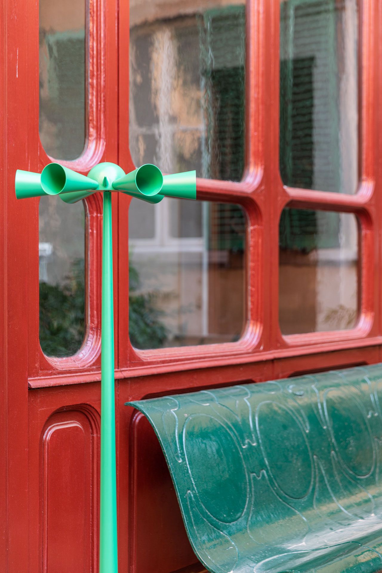 Алюминиевая напольная вешалка Poltronova прекращено сигнализация ARCH-00073021 - Вид №20