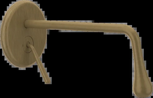 Смеситель для умывальника 33686 713 Gessi Goccia СТАРИННАЯ ЛАТУНЬ