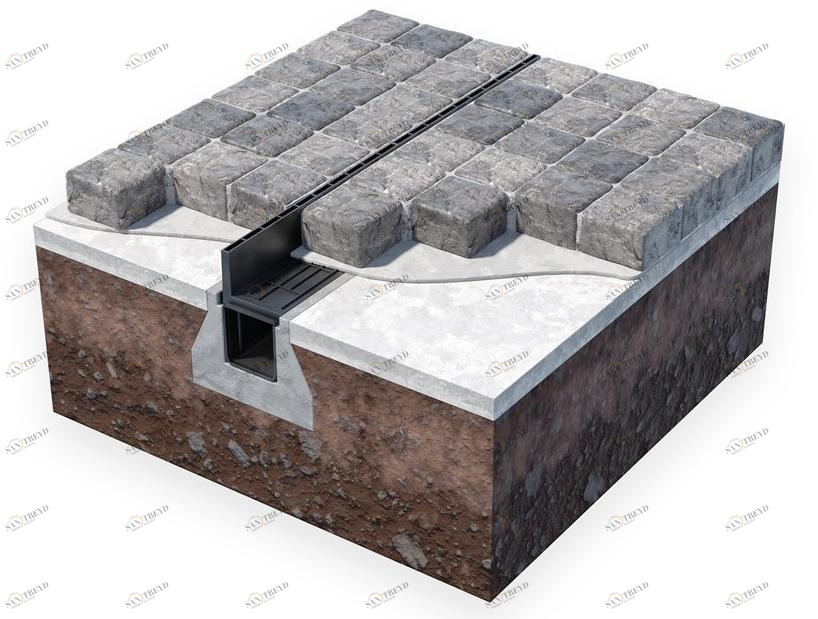 Redi Дренажный канал и элемент из ПВХ Redi Egf10pp - egfbapp