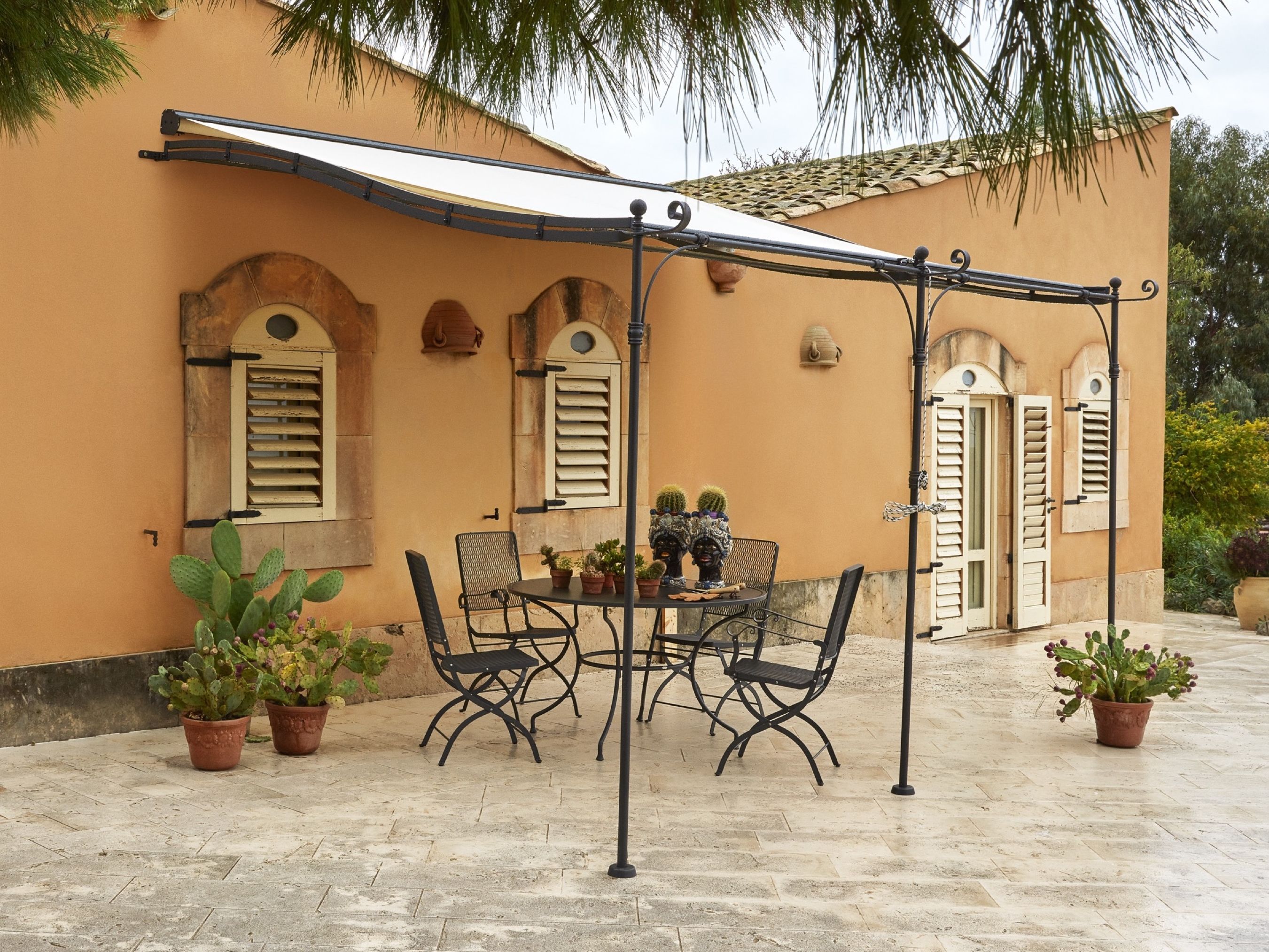 Пергола с железной опорой Unopiù Solaire ARCH-00147556