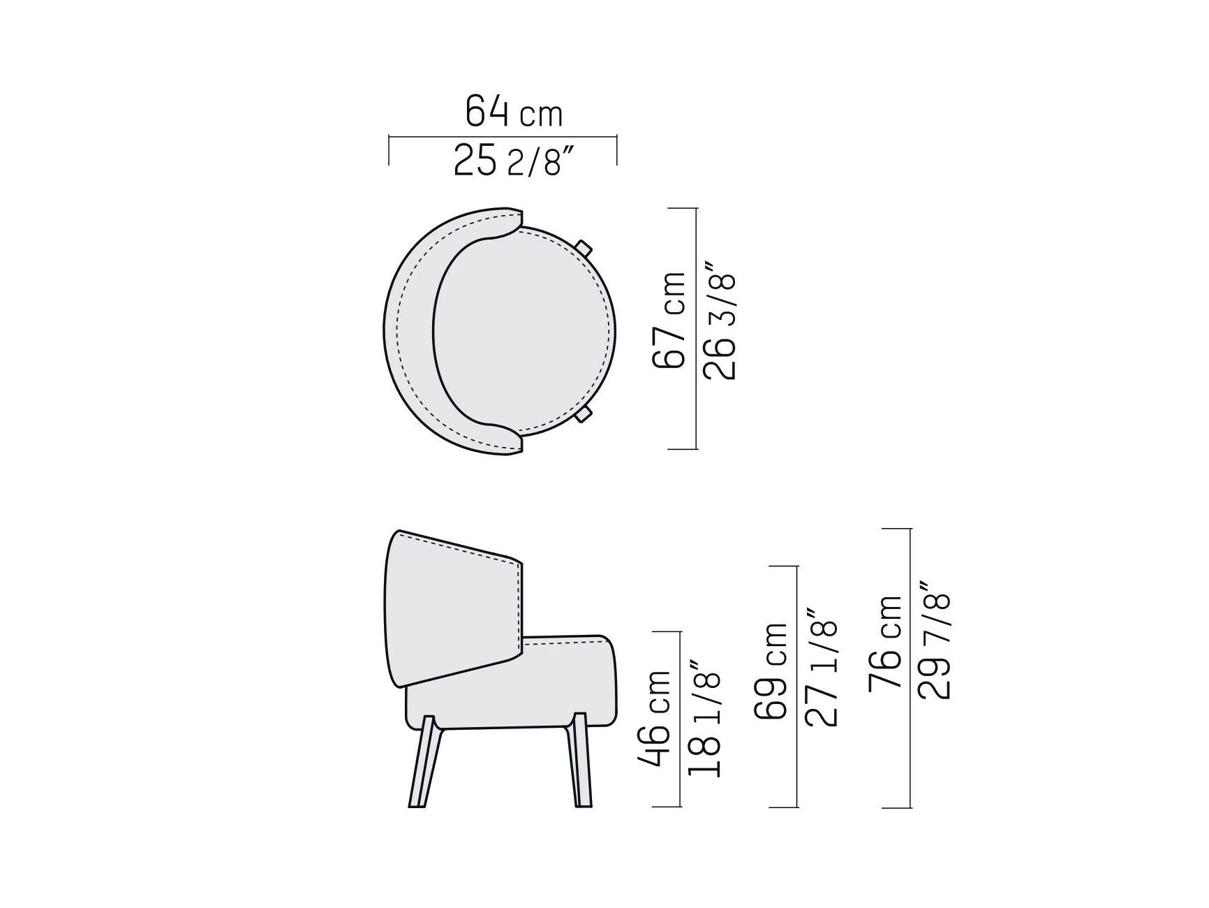 Бархатное кресло с подлокотниками Piet Boon Джейн ARCH-00144497 - Вид №12