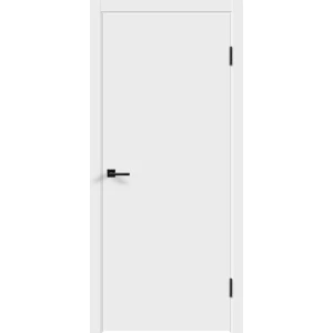 Комплект двери Бланка глухая 70x200 см эмаль белый с добором 100 мм