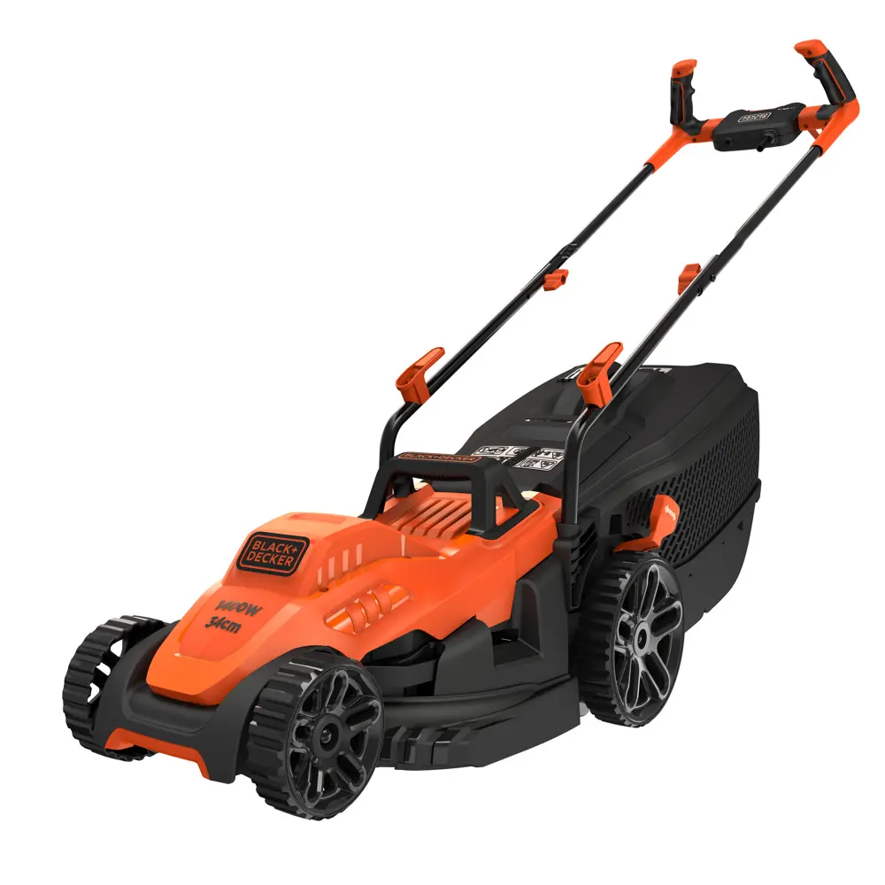 Газонокосилка электрическая Black&Decker BEMW 461BH, 1400 Вт, 34 см BLACK + DECKER STLM-2120902 - Вид №5