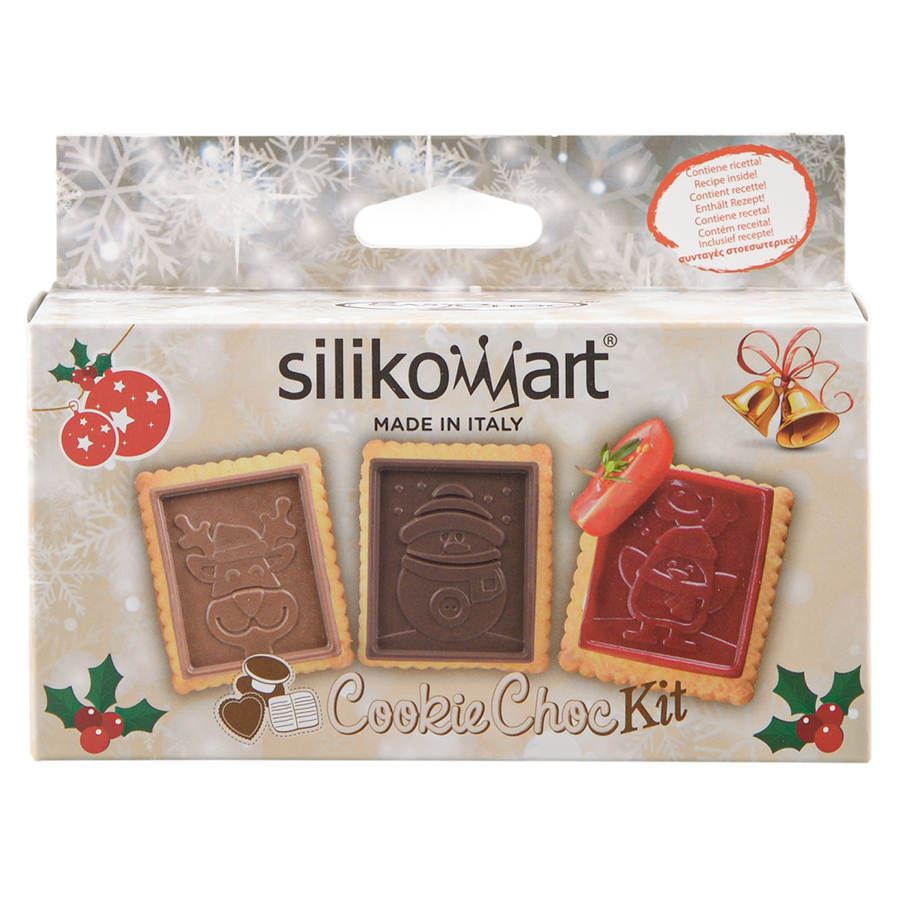 22.161.77.0165 Набор для приготовления печенья snowman slim Silikomart  - Вид №6