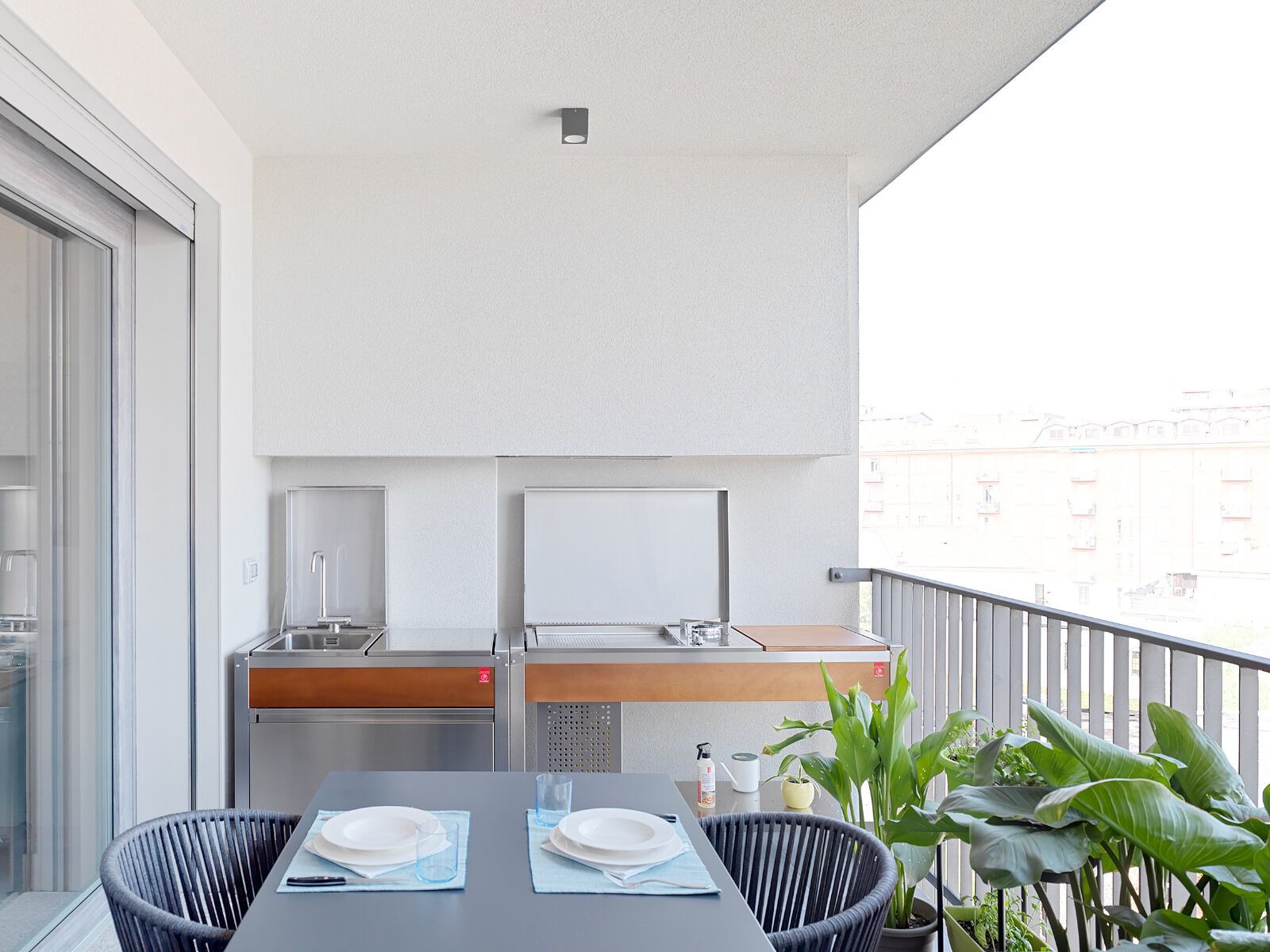 Уличная мобильная кухня с газовым барбекю PLA.NET Outdoor Cooking Kitchen ARCH-00152121 - Вид №10