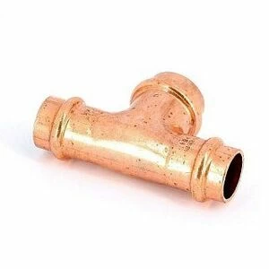 Тройник пресс 22 медный IBP