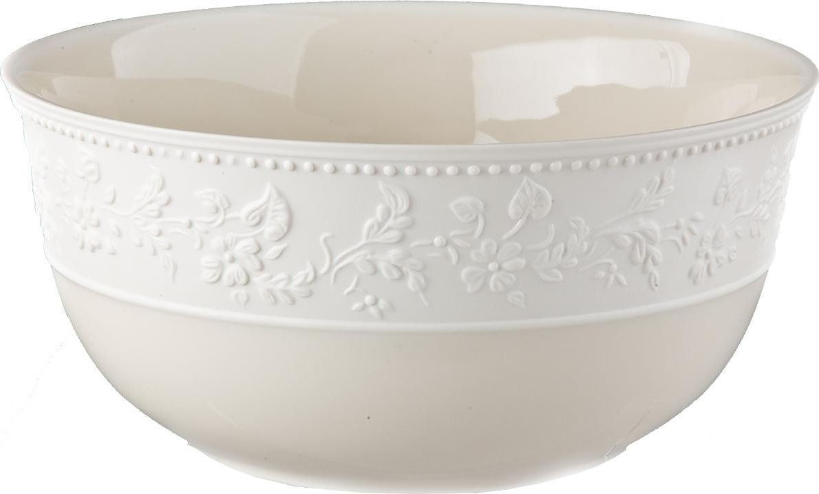 56453 JL Coquet Салатник средний 21,5см "Джорджия Айвори" Фарфор 