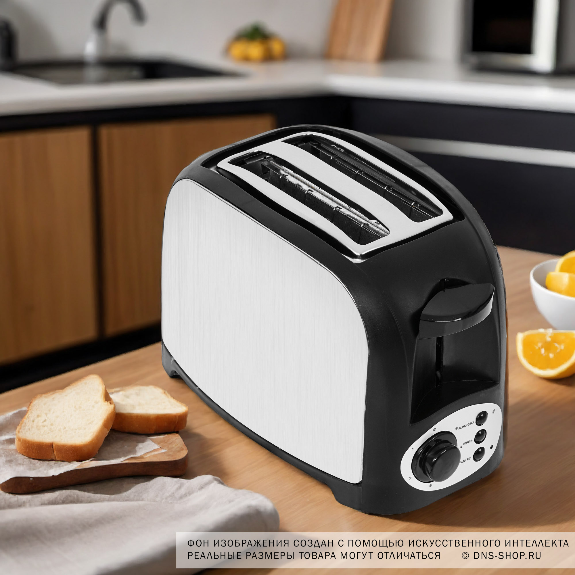 1304830 Тостер Aceline TSM-2000 черный STDN-0134364 - Вид №9