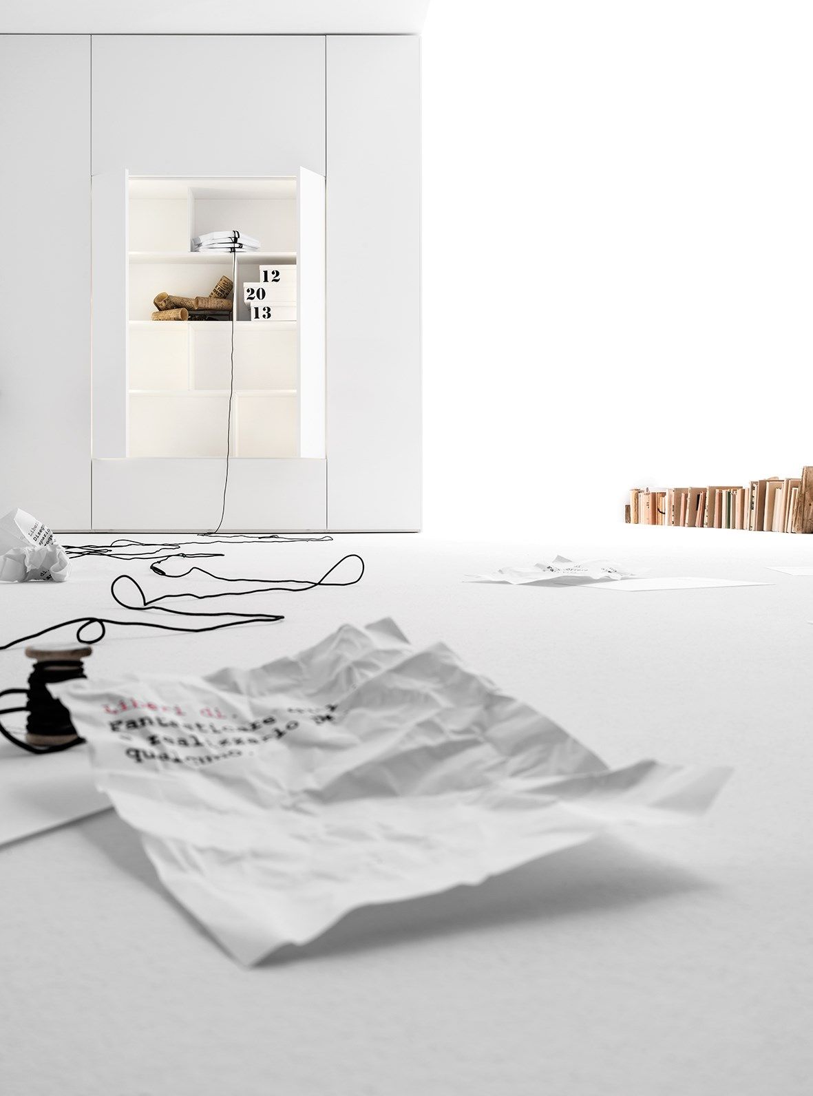 Деревянный секционный книжный шкаф Caccaro Roomy ARCH-00010875 - Вид №2