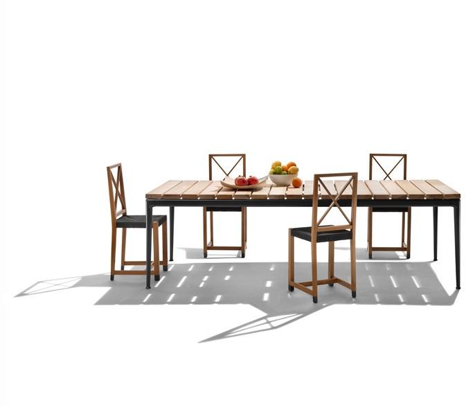 Flexform Прямоугольный садовый стол в ироко Pico outdoor sun-id-1470567 - Вид №1